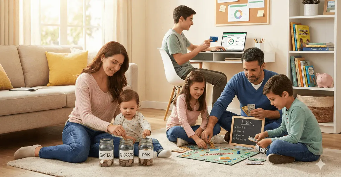 Educación Financiera para Niños: Guía por Edades para su Futuro