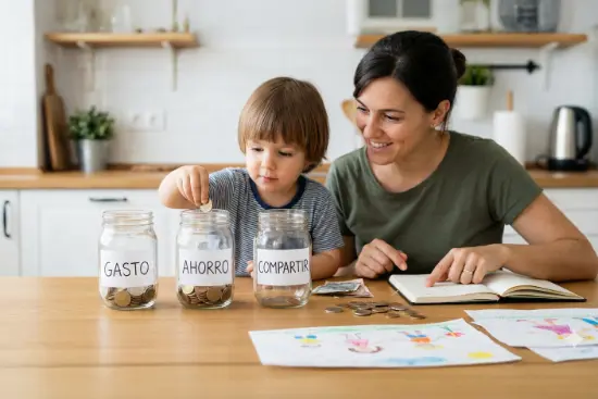 El Método de los 3 Frascos: ¡Enseña a tu hijo a ahorrar hoy!